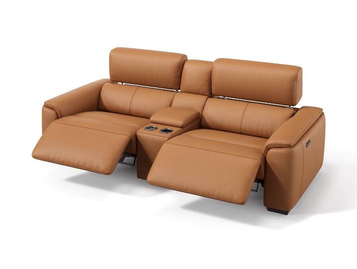 Leder Heimkinosessel CALVERA 2er Sofa Kinosofa Kinocouch