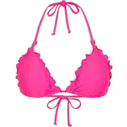 CHIEMSEE Bikini-Top im gerüschten Triangel-Stil, Größe 40 A/B in Pink 172435