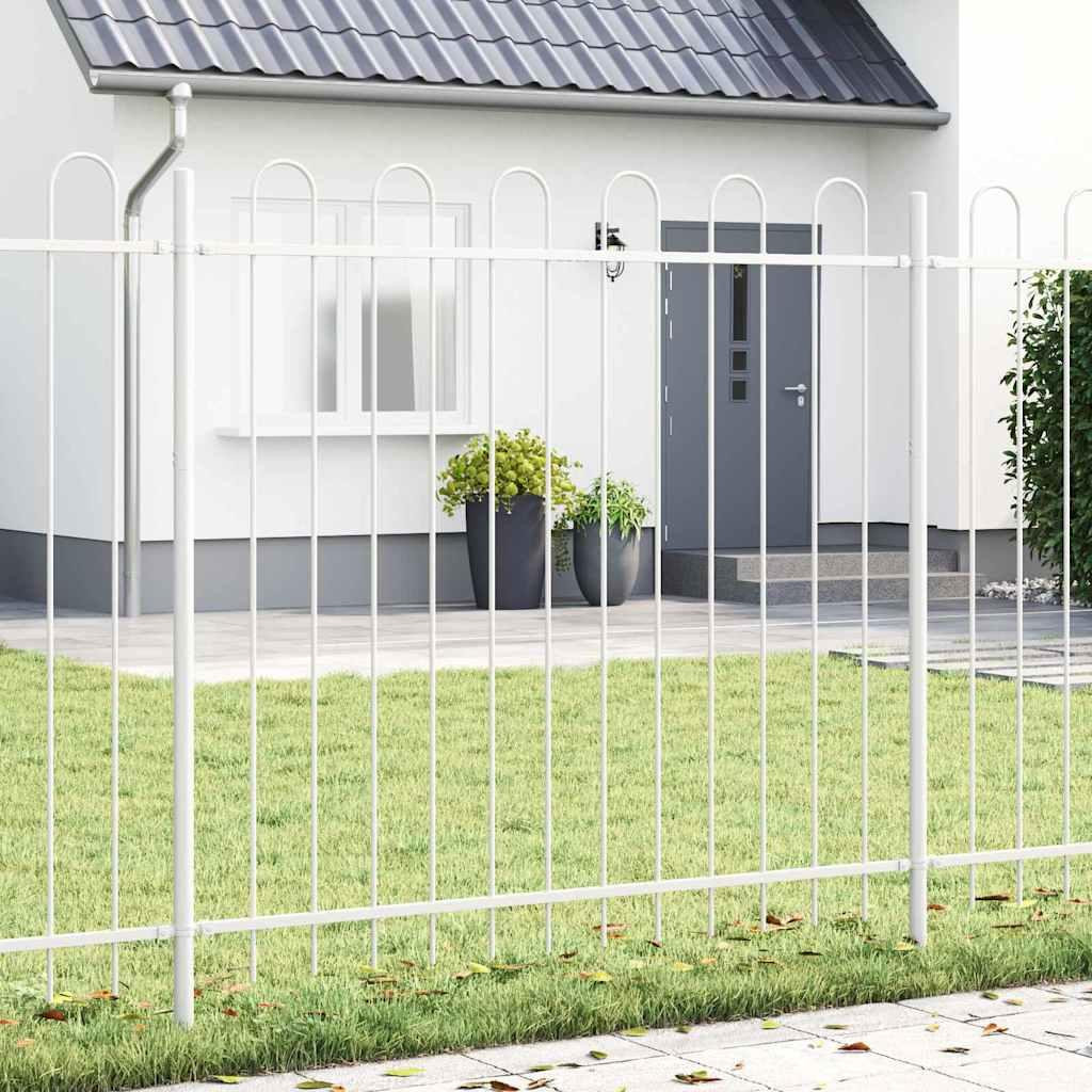 vidaXL Tuinhek BOXTEL wit