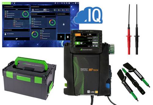 Gossen Metrawatt PROFiTEST MF TECH Starter-Set VDE-Prüfgeräte-Set, Installationstester-Set kalibriert (DAkkS-akkreditiertes