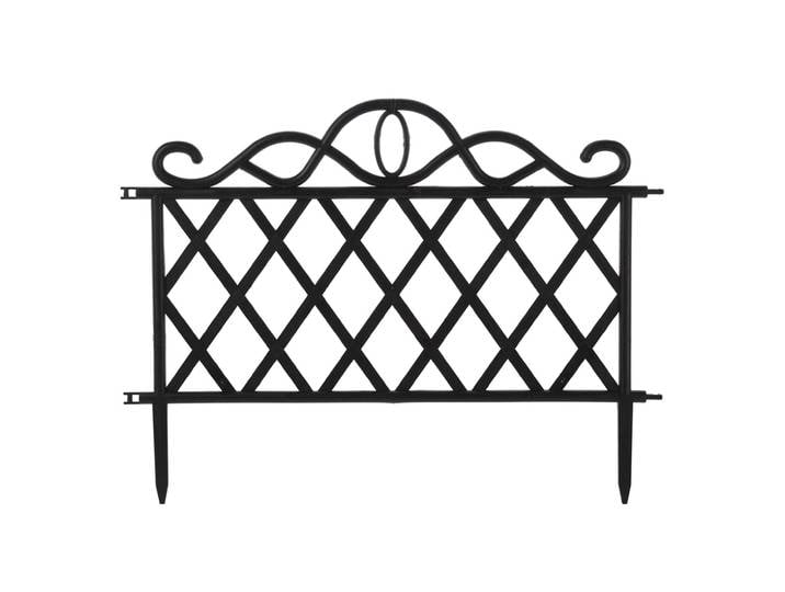 Beeteinfassung, zum edlen Einfassen von Beeten, L 48 x H 36 cm