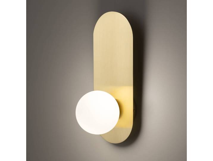 Maytoni Wandlampe Bao, dimmbar, messing / gold, für Wohn- / Esszimmer, Metall, Modern, Wandleuchte, Wandlampe Innen