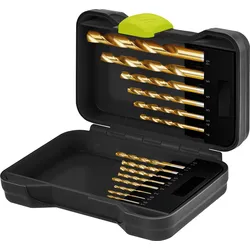 GOOBAY 77850 - Metallbohrer-Set 15 teilig (HSS) in Transportbox , Ø 1,5 - 10 mm