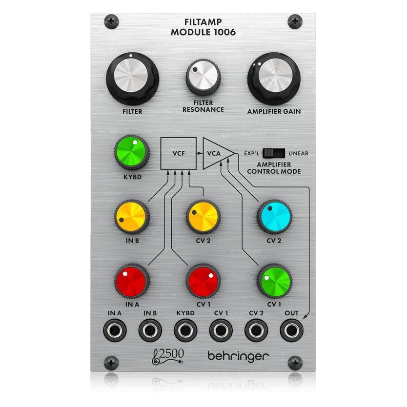 Behringer 1006 FILTAMP MODULE Moduł syntezatora modularnego serii 2500 (000-E8Z00-00010)