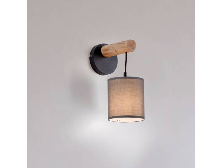 JUST LIGHT. GmbH Wandleuchte Gerda Tribu, dimmbar, schwarz, für Wohn- / Esszimmer, Metall