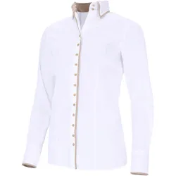 Bluse FDL Sara London B white/Beige 42