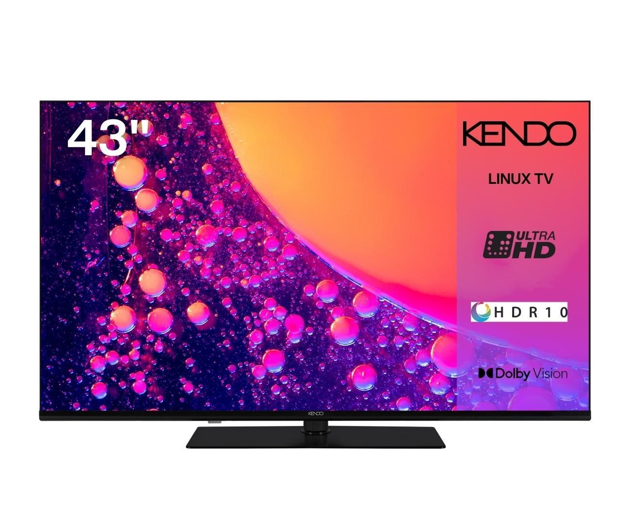 Kendo 43LED8251DG LED 109,2 cm (43 Zoll) Fernseher 4K Ultra HD VESA 100 x 100 mm 10148783