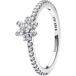 Pandora 194499C01 Damenring Funkelnde Blume Silber, 50/15,9