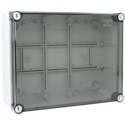 Abzweigkasten 240x190x90 mm Aufputz Abzweigdose Verbindungsdose hermetische Industriegehäuse 010.A.PK.VO M-L 010.A.PK.V0