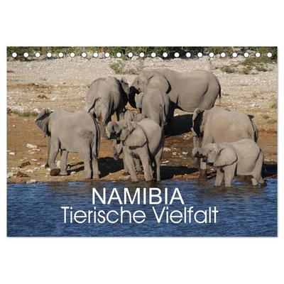 Namibia - Tierische Vielfalt (Tischkalender 2027 DIN A5 quer), CALVENDO Monatskalender