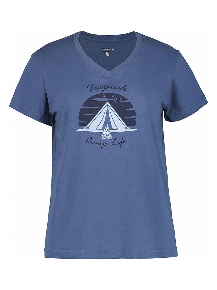 Icepeak Shirt "Middlefield" in Dunkelblau - S