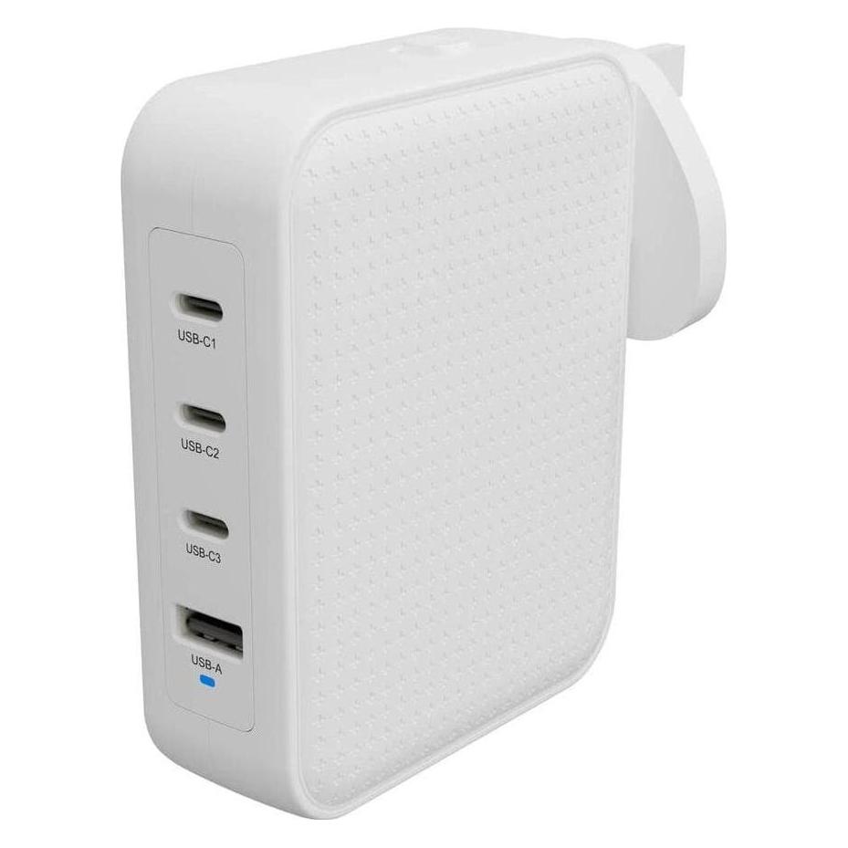 Targus 145W GAN CHARGER - WHITE (145 W, 4 Ports) (HJ1001WHWWGL)