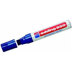 Edding, Marker, 850 Permanent Marker, Keilspitze, versch. Farben (5x)