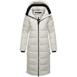 MARIKOO Damen Winter Jacke Stepp Parka Mantel Anorak Winterjacke warm gefüttert Hoher Rippstrickkragen Kapuze Lanitaa
