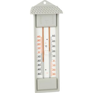 TFA Thermometer 10.3014.14, Maxima-Minima, analoge Skala, -38 bis 50°C, für innen & außen
