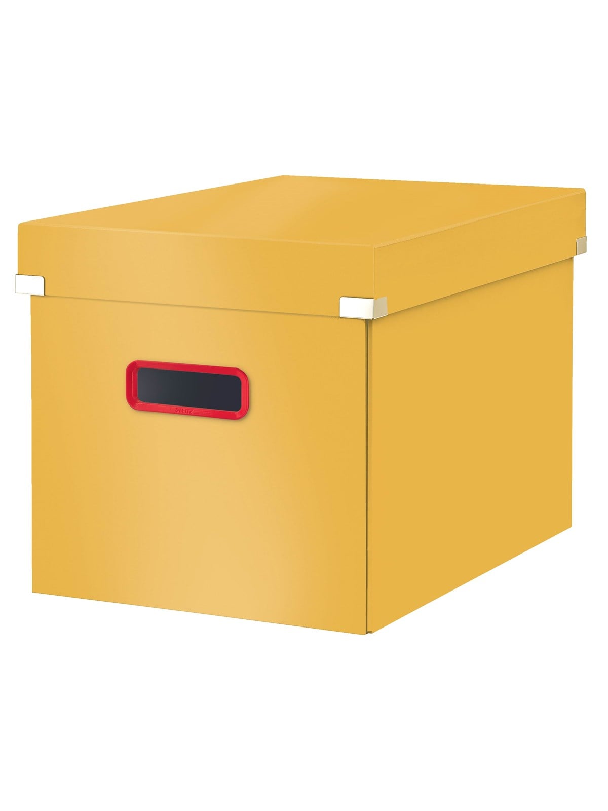 Leitz Click & Store Cosy Aufbewahrungs- und Transportbox Cube Groß Warmes Gelb