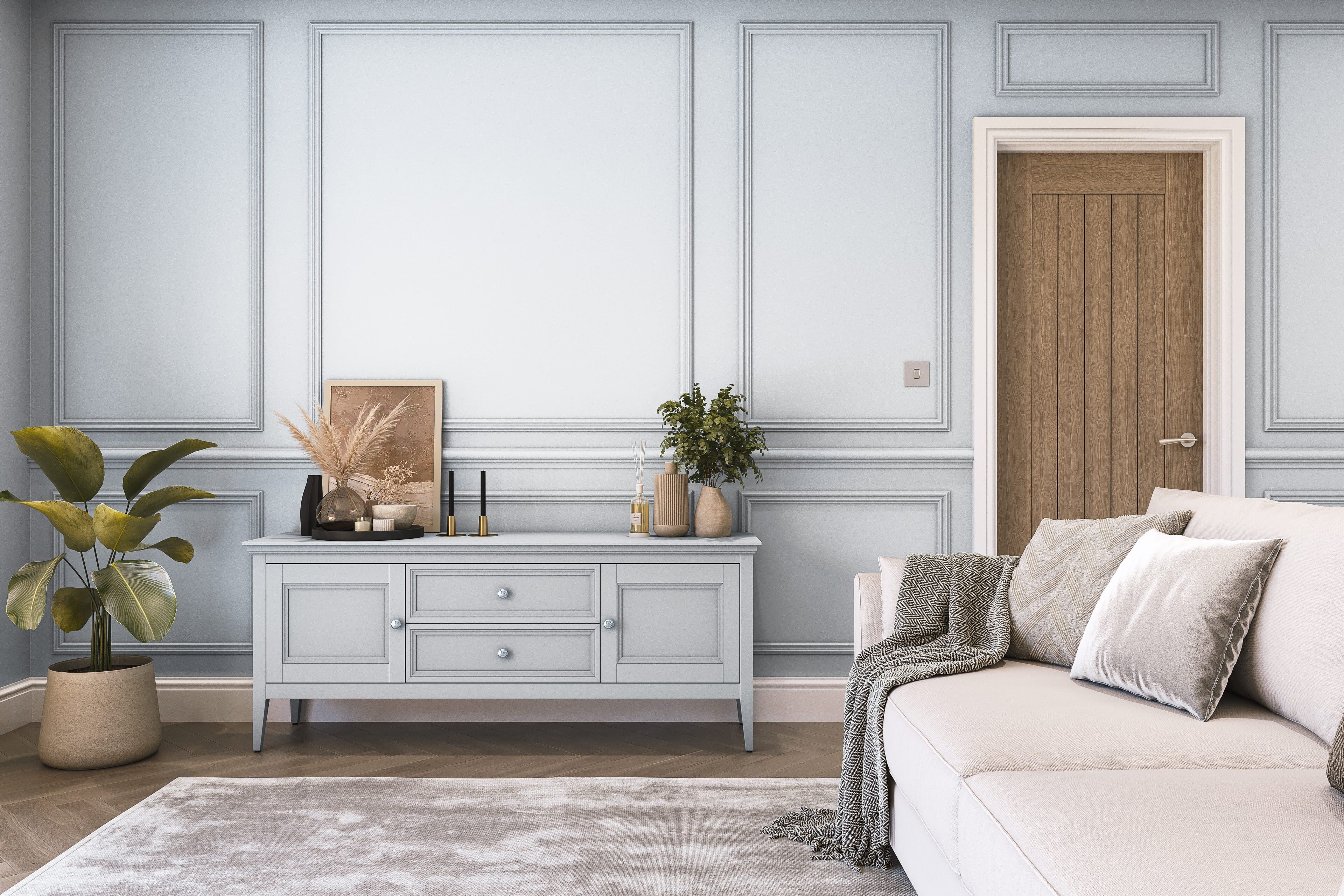 Hemway Peel and Stick Sample - Chalk Paint - Winter Grey