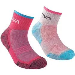 La Sportiva, Unisex, Sportsocken, Kids Running Socks (L), Blau