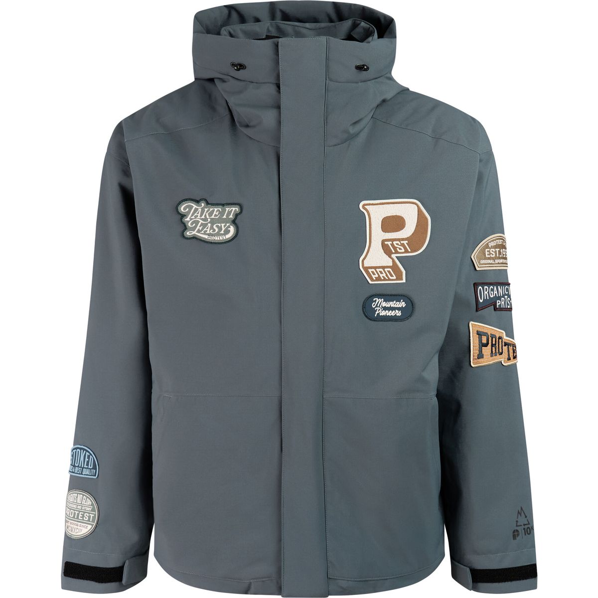 Protest Prtroswell Snowjacket basaltgrey (591) S 65762013-591-S