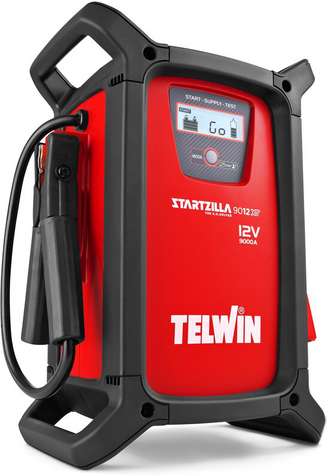 Telwin STARTZILLA 9012 XT - Starthilfegerät, Ladegerät und elektronischer Tester - 12V