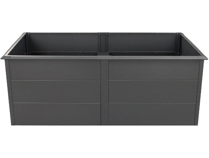 Hochbeet WESTMANN Hochbeet Primus XL , anthrazit, B:200cm H:77cm T:100cm, Metall, Stahl, Pflanzgefässe, Hochbeet