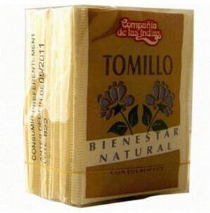 Compania Indias Tomilho Com Eucalipto 24 Unds 10 Infusões