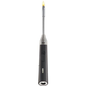 Gefu Feuerzeug Drago 12990, flexibler Hals, Stabfeuerzeug, mit Gas nachfüllbar, schwarz