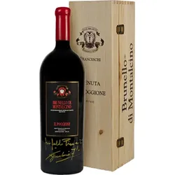Doppelmagnum - Brunello di Montalcino 2021 - Il Poggione - En Holzkiste