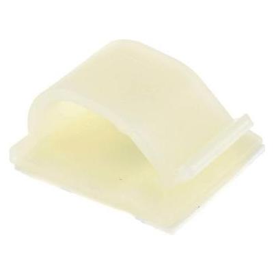 RS PRO Kabelhalter, Nylon 66 Naturfarbend, Selbstk (404427)