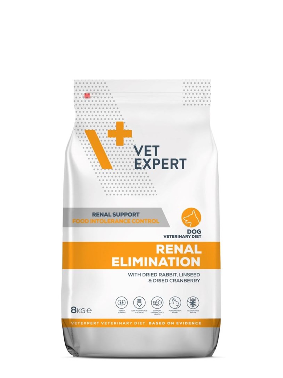 VetExpert Veterinary Diet Renal Elimination Dog - Trockenfutter für Hunde - 2kg
