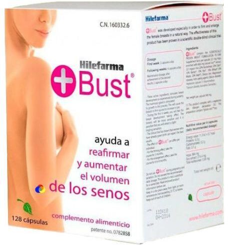 Hilefarma Mas Bust 128 Capsules