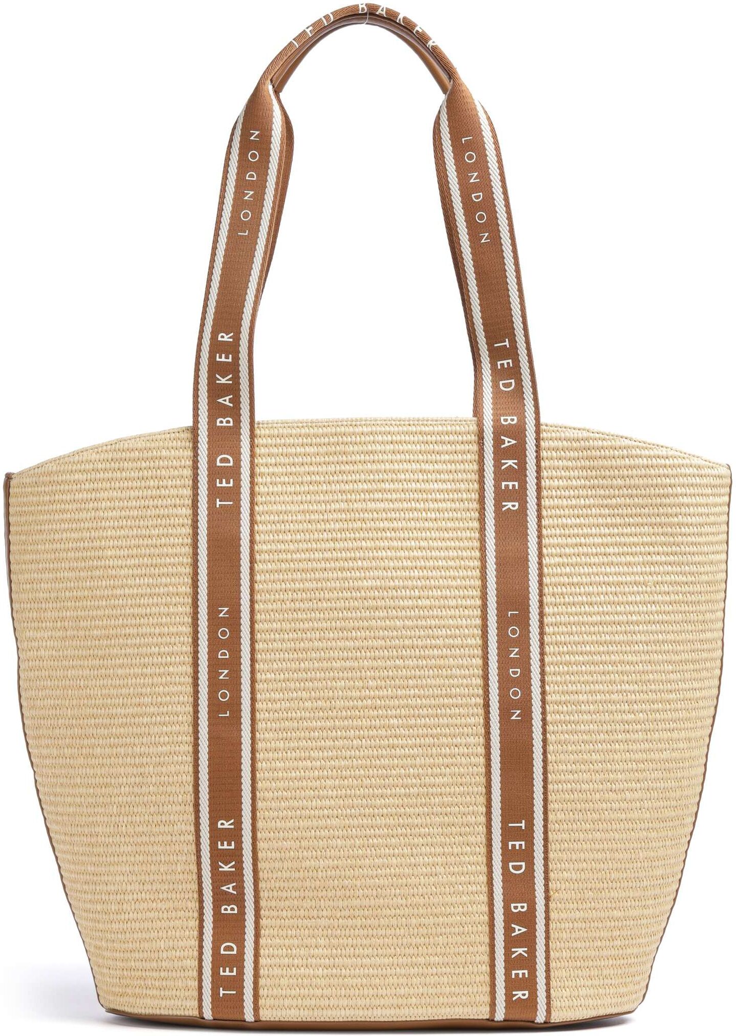 Ted Baker Rafiia Shopper, beige