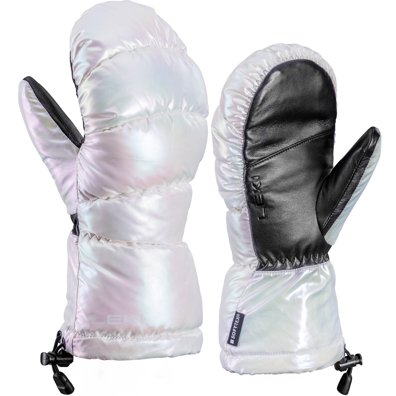 Leki Damen Fäustling GLACE ZERO shiny pearl - 6,5