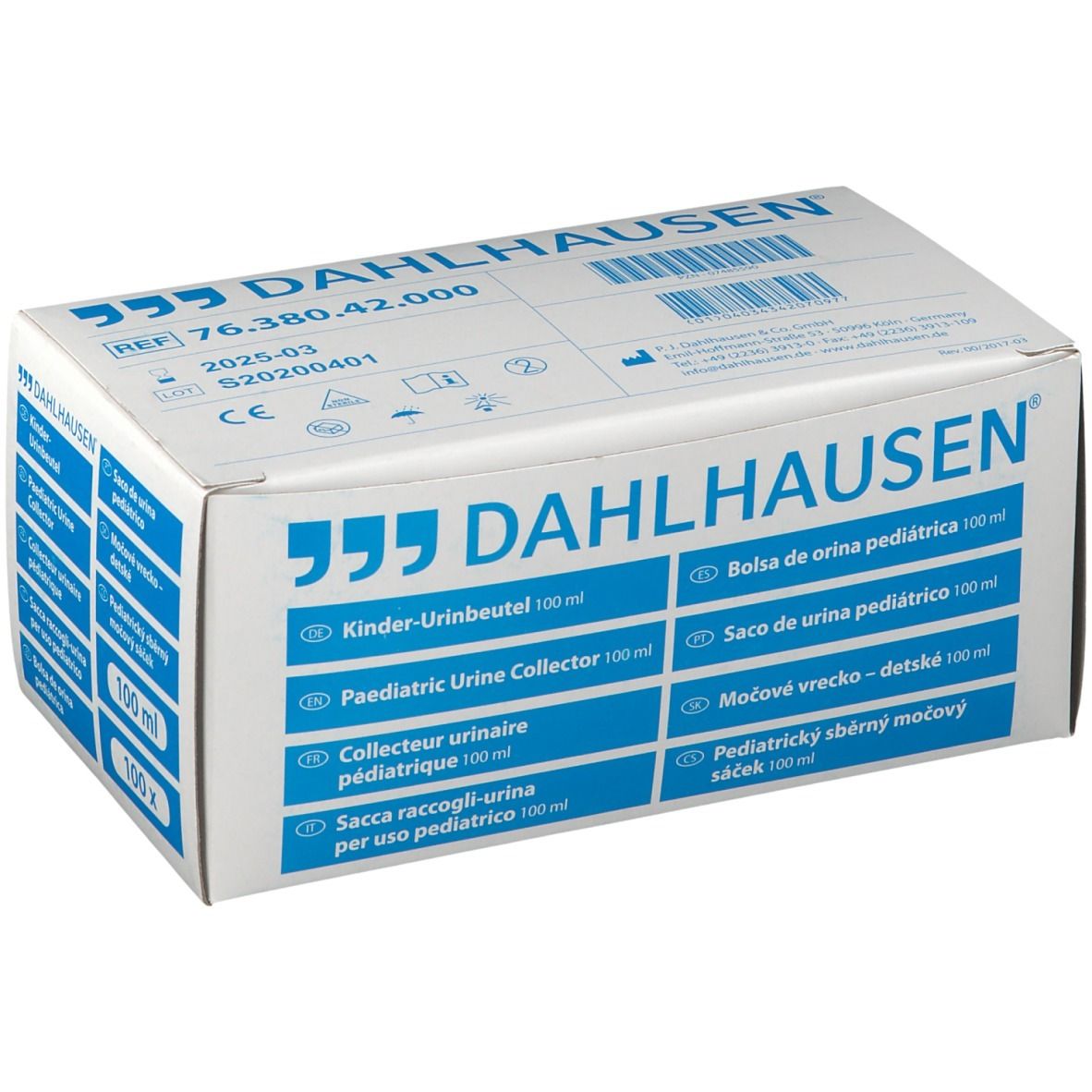 Urinbeutel f.Kinder 100 St Beutel