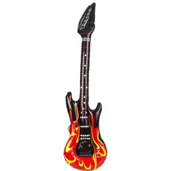 E-Gitarre "Flammen", aufblasbar