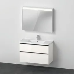 Duravit D-Neo Möbel-Set DE011702222 1005mm, Weiß Hochglanz