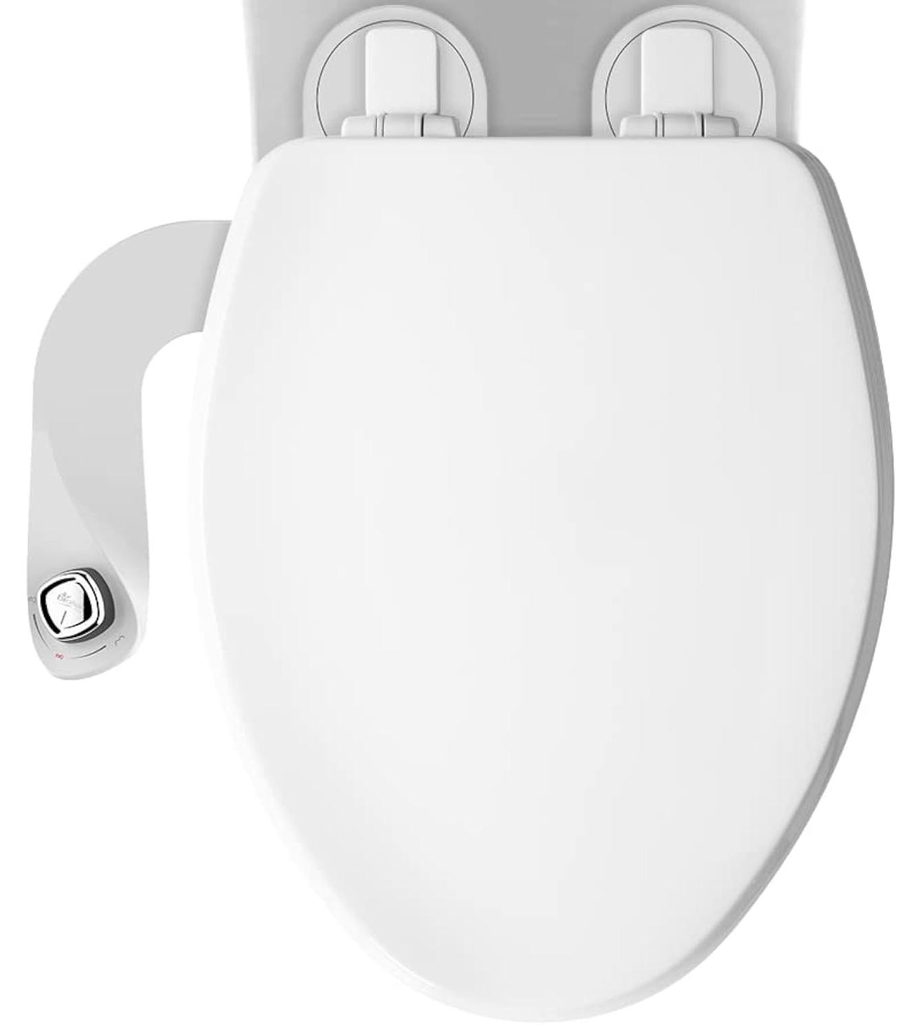 Dripio Bidetset met toiletbril, langzaam sluitend, verlengd, wit