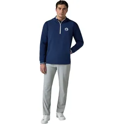 Callaway Hoodie Legacy Mixed Media Zip, marine