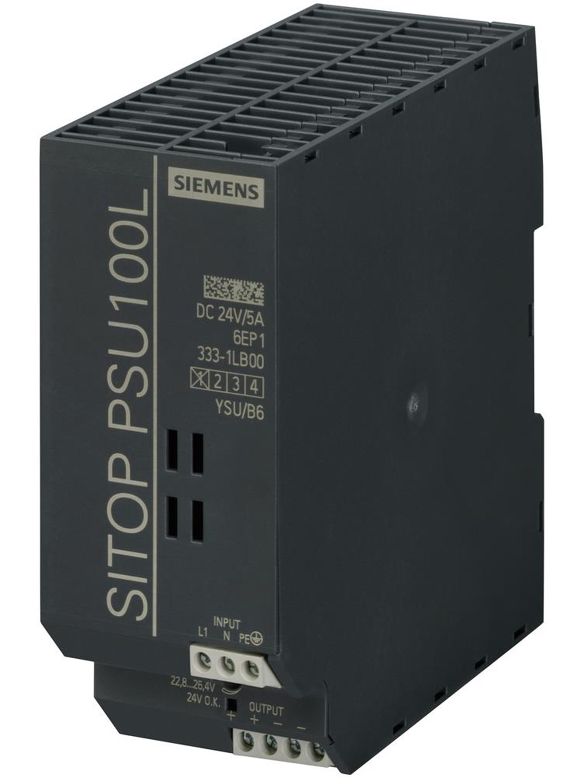 Siemens Sitop psu100l 24 v/5 a 6ep1333-1lb00