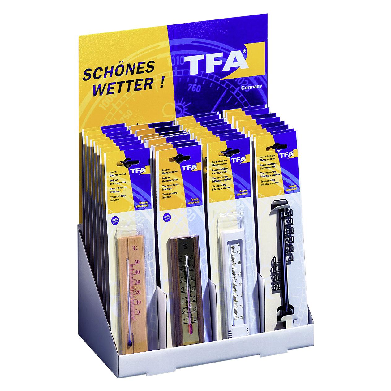 TFA 95.1001 Thekendisplay Innen/Aussenthermometer (95.1001)
