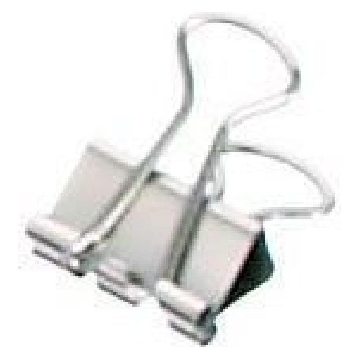 Maul mauly 214 Foldback-Klammer, nickel, (B)13 mm (12x) (21413-96)