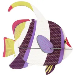 WANDSKULPTUR Bunt 6/11,5 cm