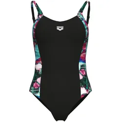 Arena Women ́s Bodylift Swimsuit Stefanie - BLECK-GRAPE VIOLET MULTI - 50