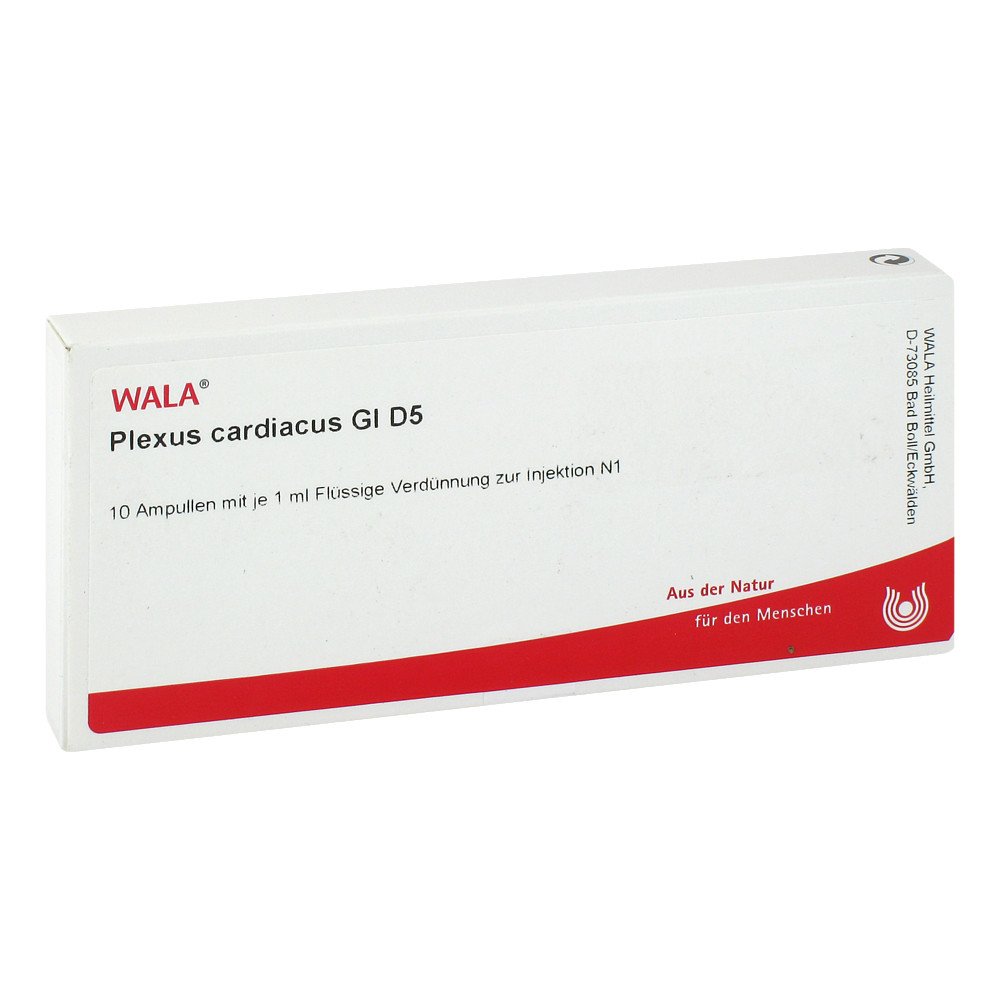 WALA Heilmittel GmbH Plexus Cardiacus Gl D5 Ampullen 02949524
