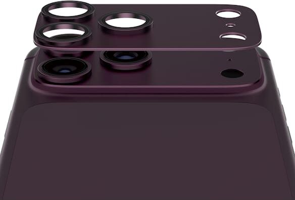PG Fender Camera Lens Protector Dark Cherry iP18 Pro Max