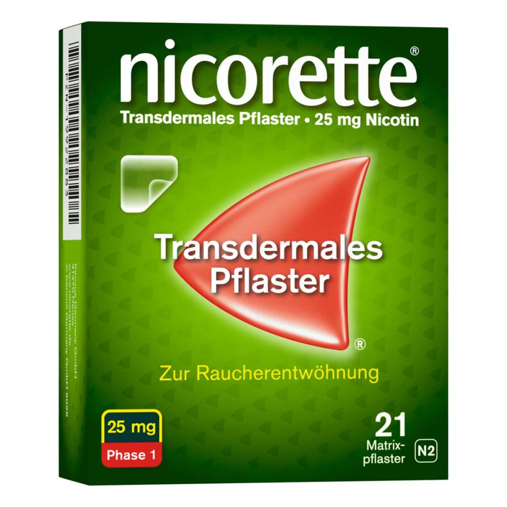 Kenvue Germany GmbH (OTC) nicorette® TX Pflaster mit 25 mg Nikotin 19922883