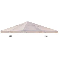 Mbm, Pavillon Zubehör, Romeo 65.00.0903 (350 cm, 350 cm)