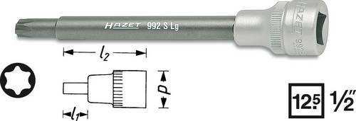 Hazet Steckschlüssel-Bit-Einsatz 1/2 (12.5 mm) 992SLG-T40