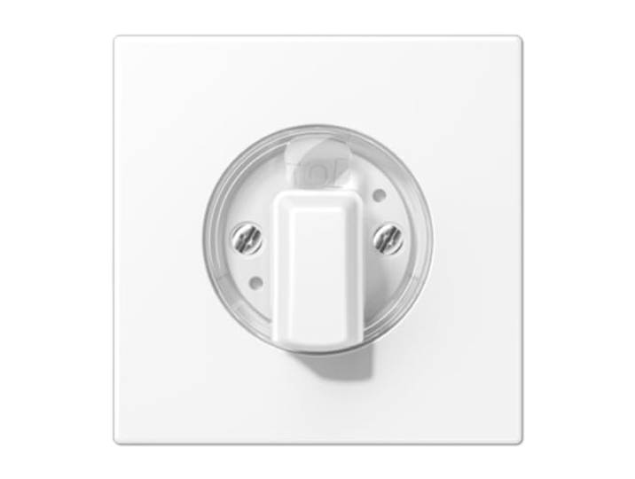 LS-middenknop – mat wit (referentie: Jung LS1941WWM)