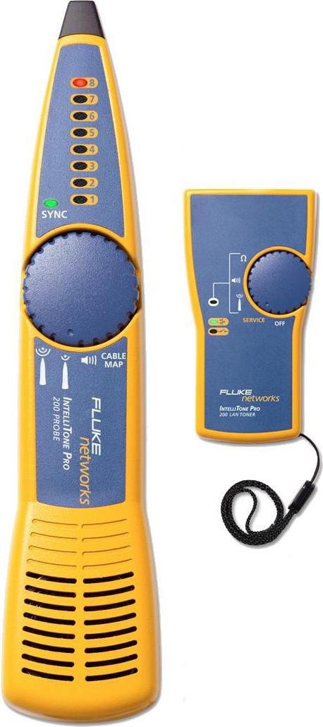 Fluke IntelliTone Pro 200 Zestaw toner i sonda LAN, MT-8200-60-KIT